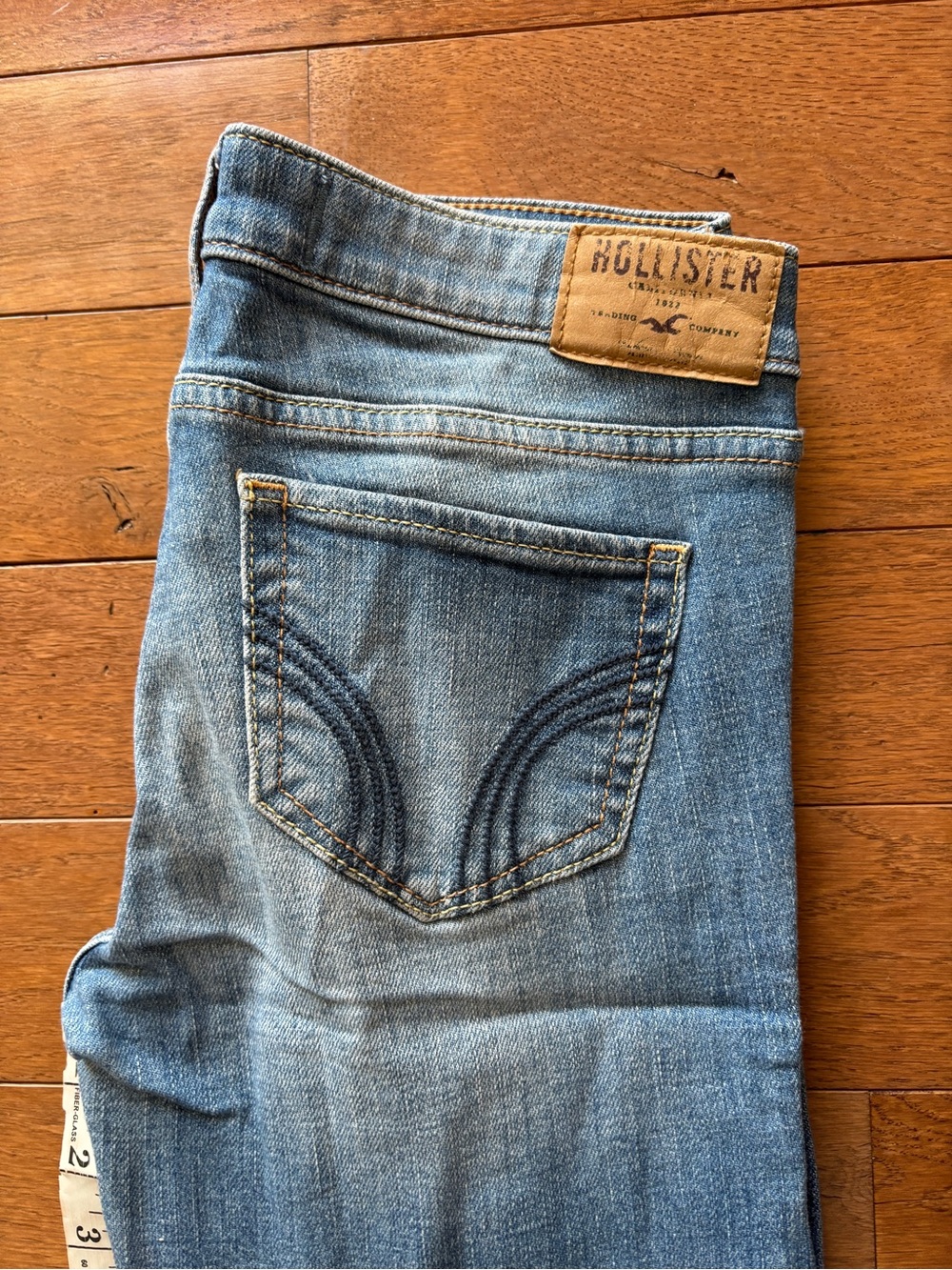 Y2k Hollister Light Blue Bootcut Denim Jeans